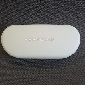 WARBY PARKER WP Glasses Sunglasses Case Holder Storage‎ Ivory Cream